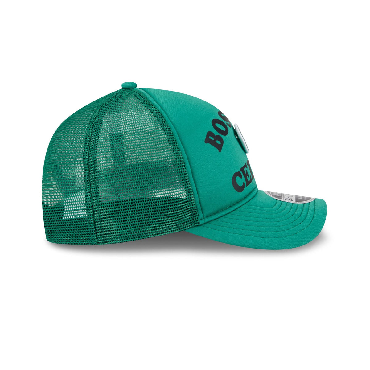 Boston Celtics Button 9FORTY M-Crown A-Frame Trucker Hat
