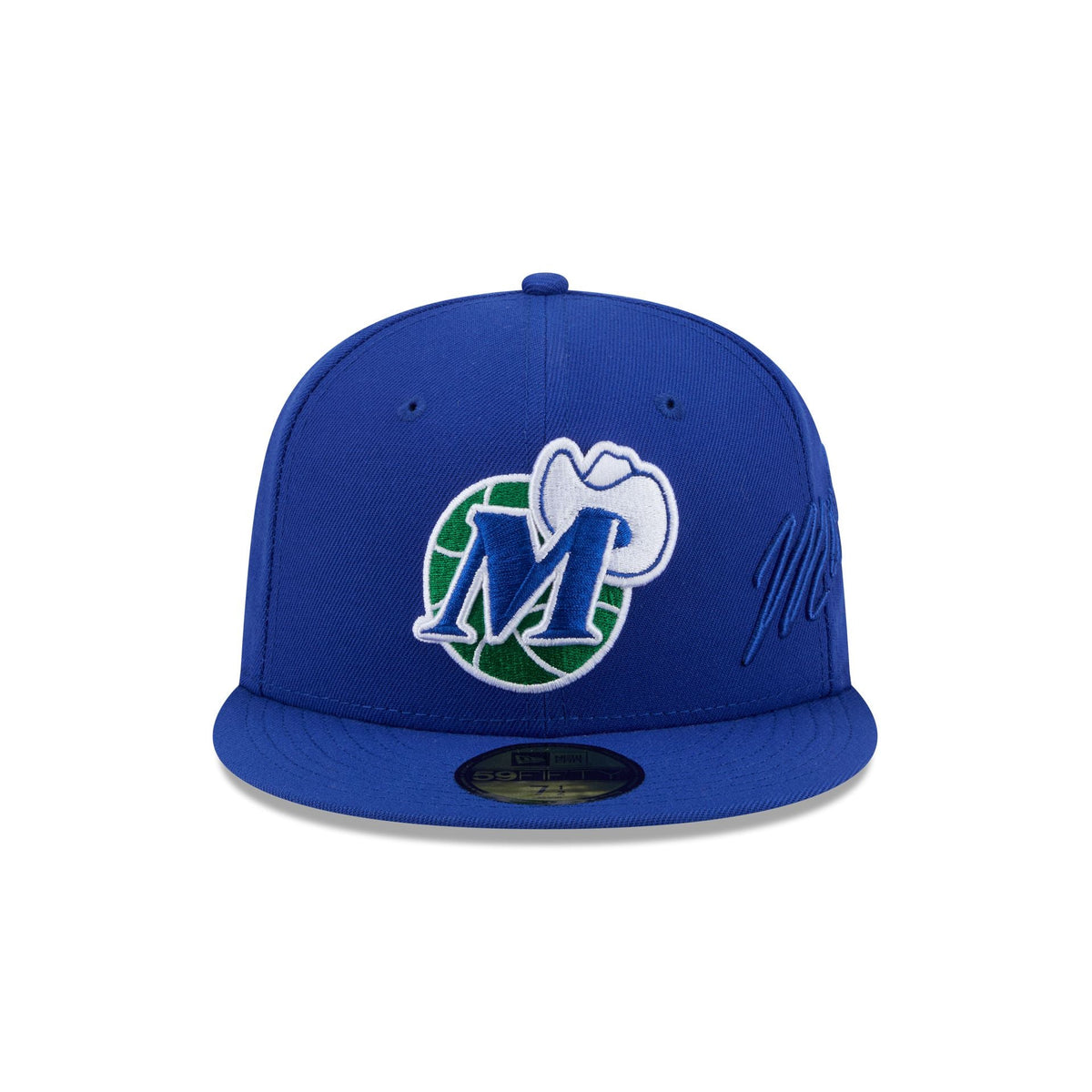 Dallas Mavericks Side Script 59FIFTY Fitted Hat