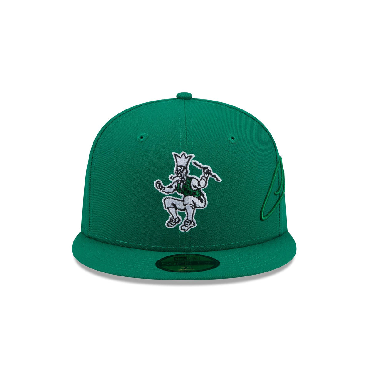 Boston Celtics Side Script 59FIFTY Fitted Hat