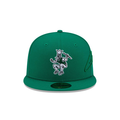 Boston Celtics Side Script 59FIFTY Fitted Hat