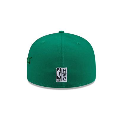 Boston Celtics Side Script 59FIFTY Fitted Hat