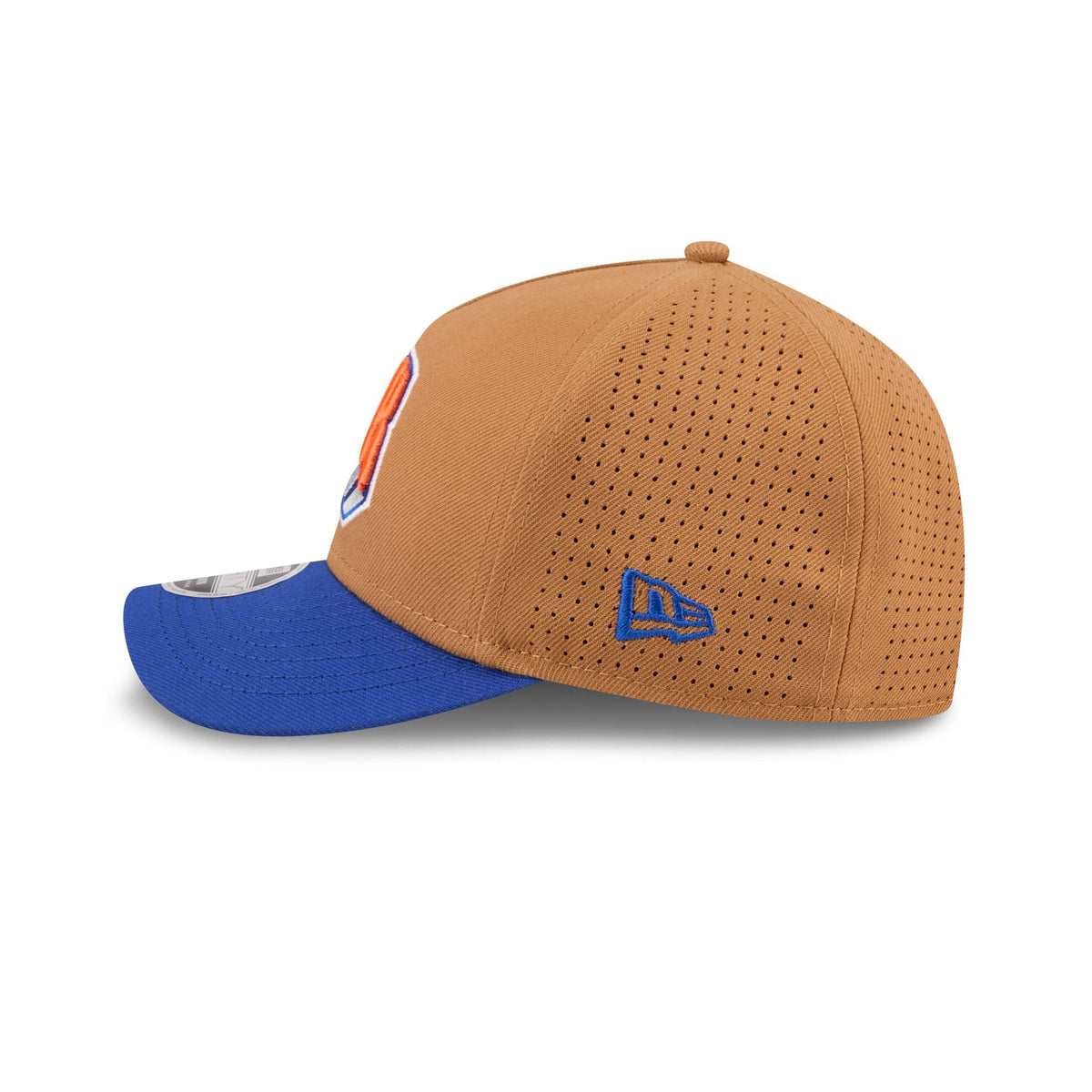 New York Knicks Deceptor Bronze 9FORTY M-Crown A-Frame Snapback Hat