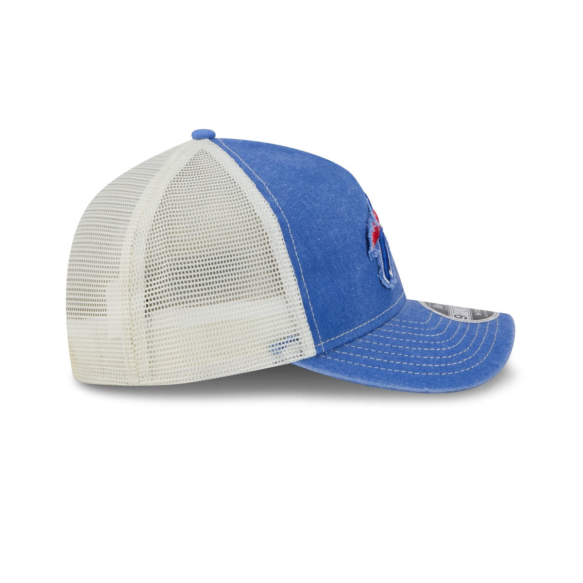 Buffalo Bills Frayed Logo 9FORTY M-Crown A-Frame Trucker Hat
