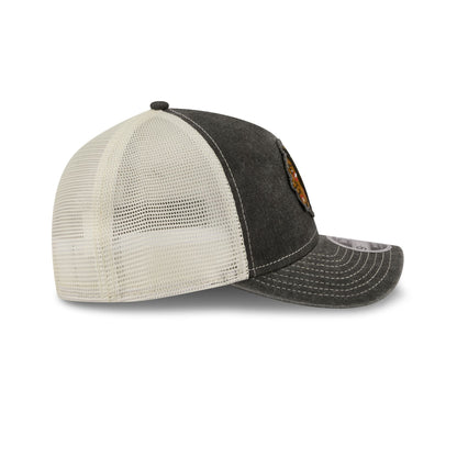 Chicago Blackhawks Frayed Logo 9FORTY M-Crown A-Frame Trucker Hat