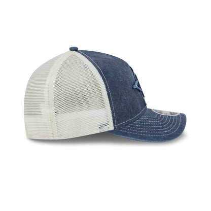 Dallas Cowboys Frayed Logo 9FORTY M-Crown A-Frame Trucker Hat