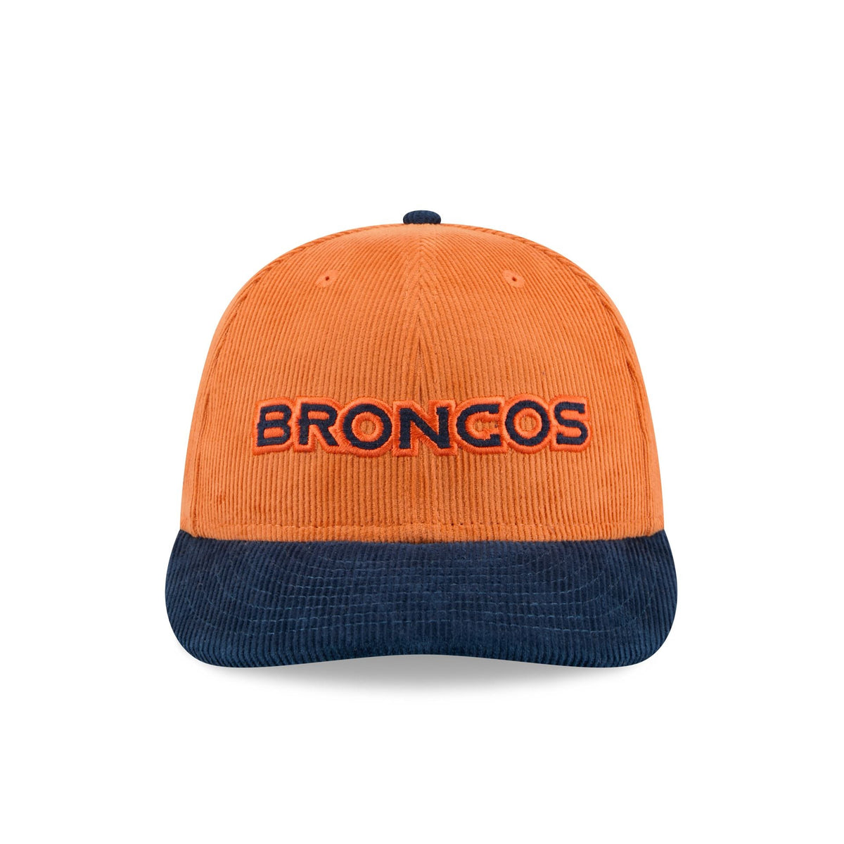 Denver Broncos Two Tone Corduroy 9FIFTY Snapback Hat