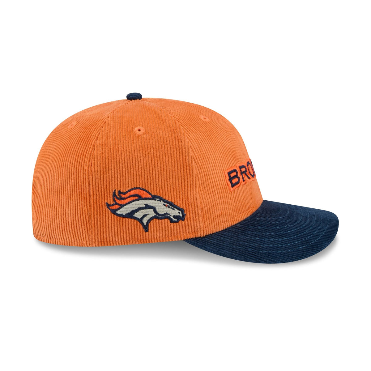 Denver Broncos Two Tone Corduroy 9FIFTY Snapback Hat