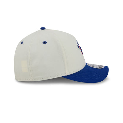 New York Giants Arched Graphic Chrome White 9FORTY M-Crown A-Frame Snapback Hat