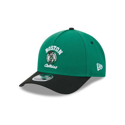 Boston Celtics Arched Graphic 9FORTY M-Crown A-Frame Snapback Hat