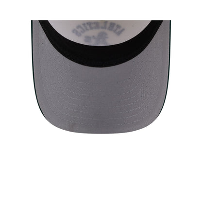 Athletics Arched Graphic Chrome White 9FORTY M-Crown A-Frame Snapback Hat