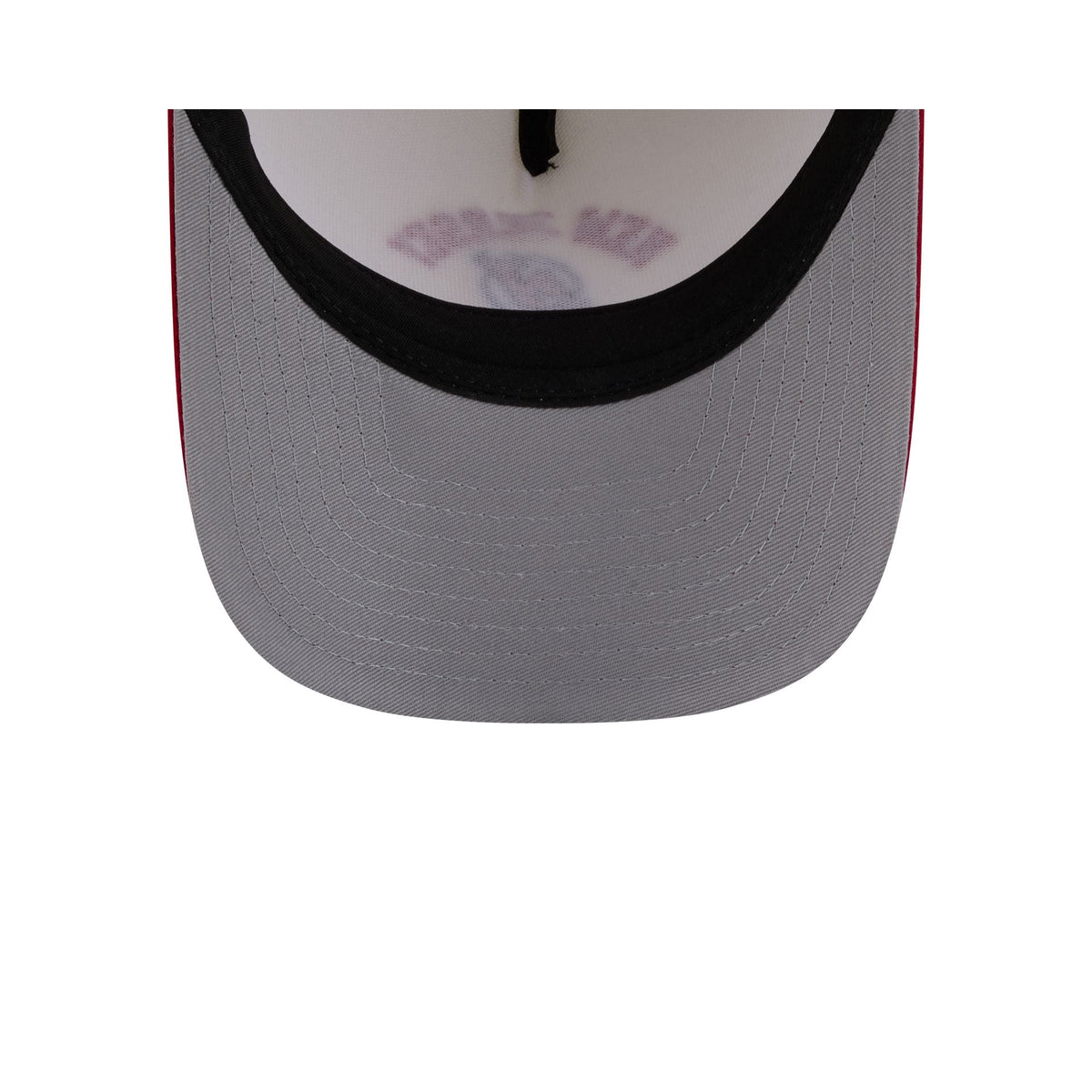 New Jersey Devils Arched Graphic Chrome White 9FORTY M-Crown A-Frame Snapback Hat