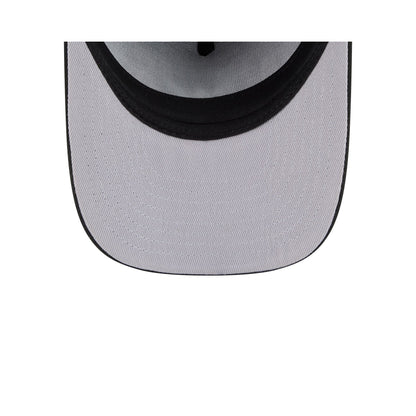 Atlanta Braves Gold Laurel Black 9FIFTY A-Frame Snapback Hat