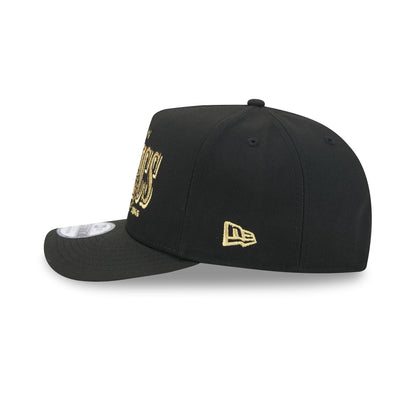 Boston Celtics Gold Laurel Black 9FIFTY A-Frame Snapback Hat