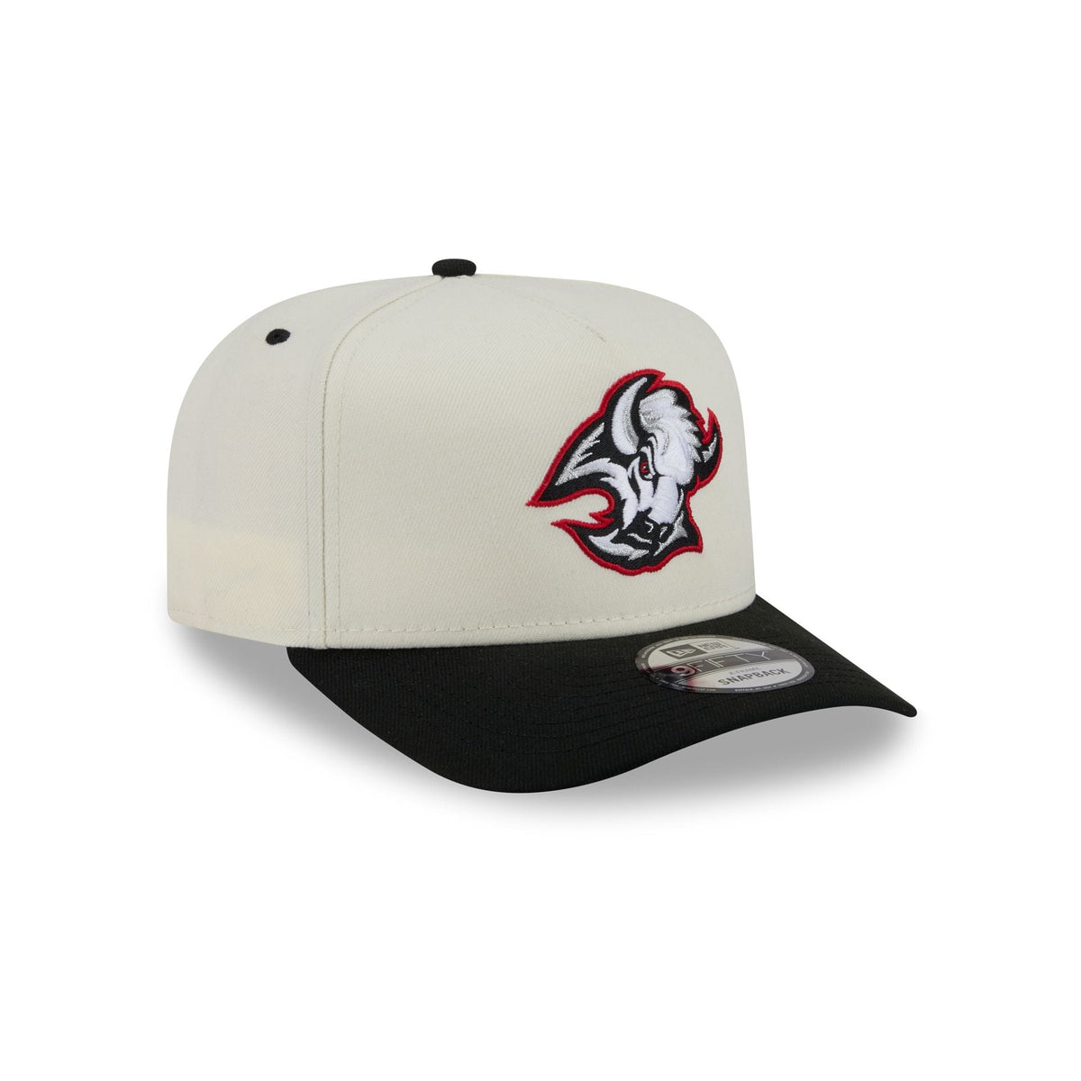 Buffalo Sabres Statement Back Chrome White 9FIFTY A-Frame Snapback Hat