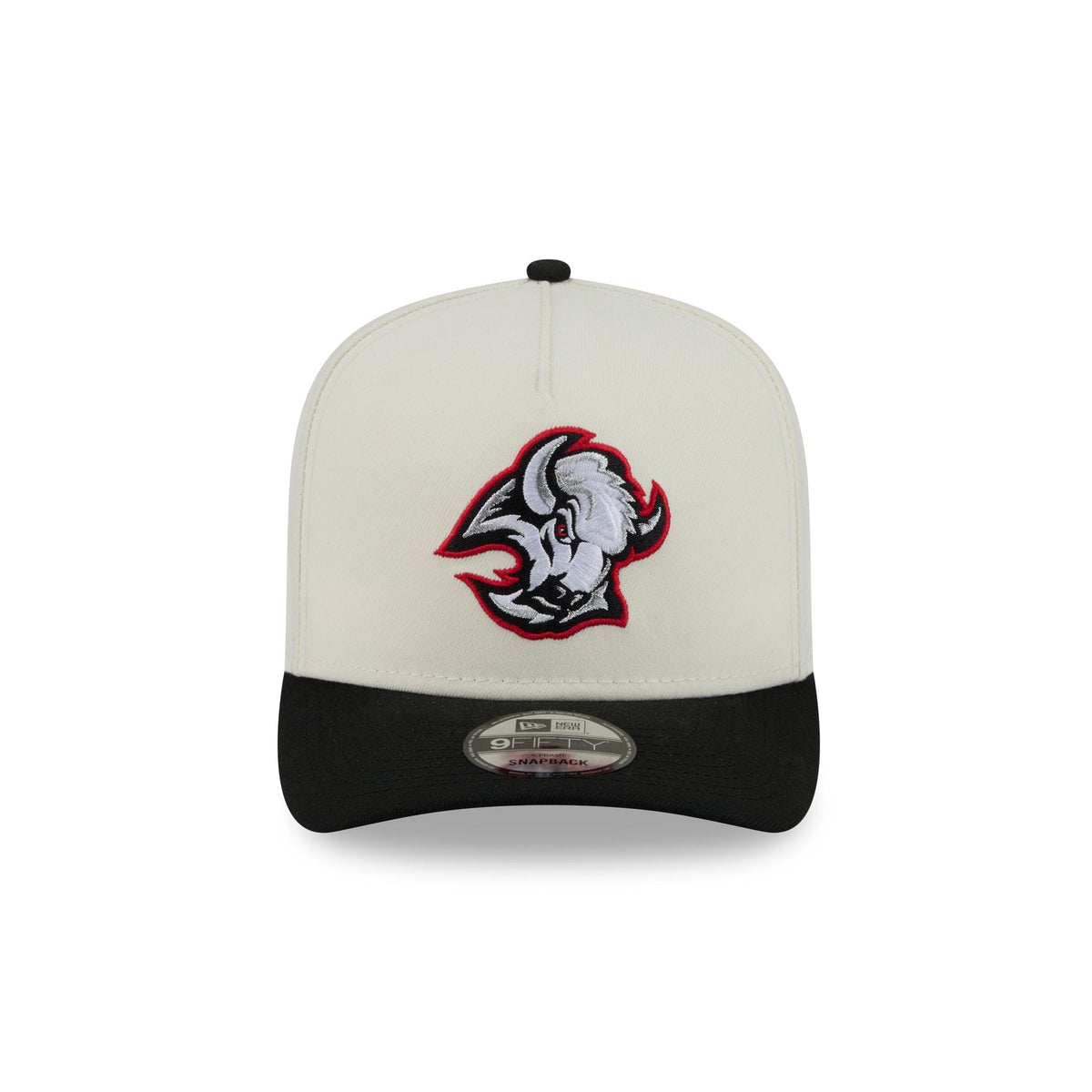 Buffalo Sabres Statement Back Chrome White 9FIFTY A-Frame Snapback Hat