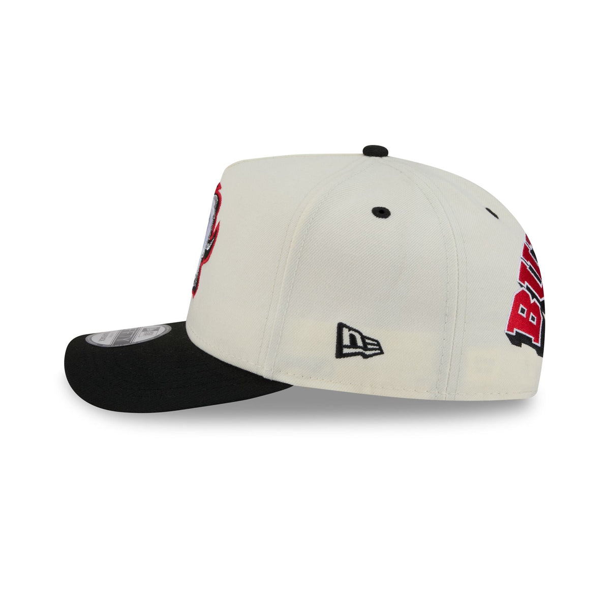 Buffalo Sabres Statement Back Chrome White 9FIFTY A-Frame Snapback Hat