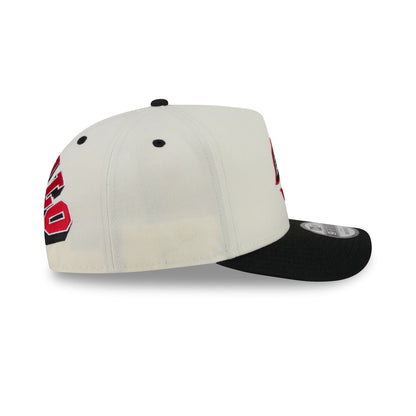 Buffalo Sabres Statement Back Chrome White 9FIFTY A-Frame Snapback Hat