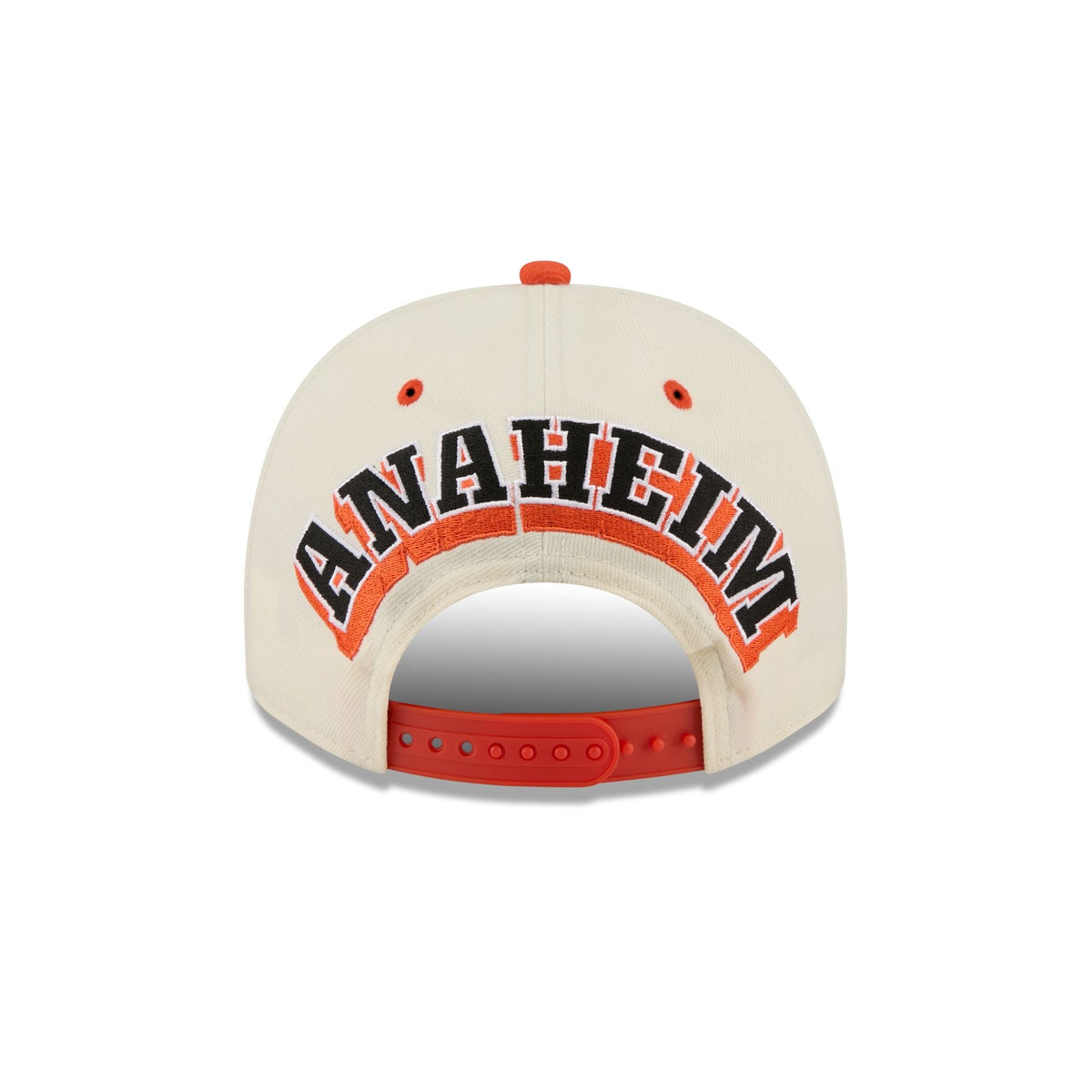 Anaheim Ducks Statement Back Chrome White 9FIFTY A-Frame Snapback Hat