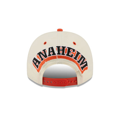 Anaheim Ducks Statement Back Chrome White 9FIFTY A-Frame Snapback Hat