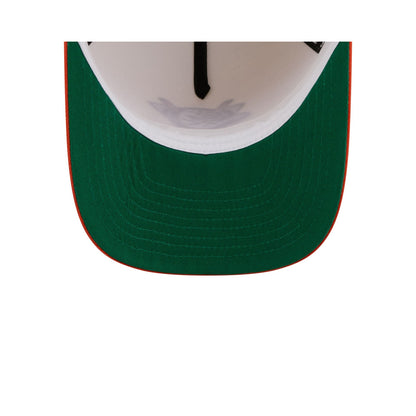 Anaheim Ducks Statement Back Chrome White 9FIFTY A-Frame Snapback Hat