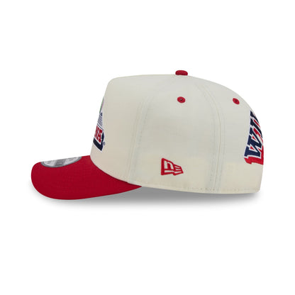 Arizona Wildcats Statement Back Chrome White 9FIFTY A-Frame Snapback Hat