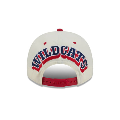 Arizona Wildcats Statement Back Chrome White 9FIFTY A-Frame Snapback Hat