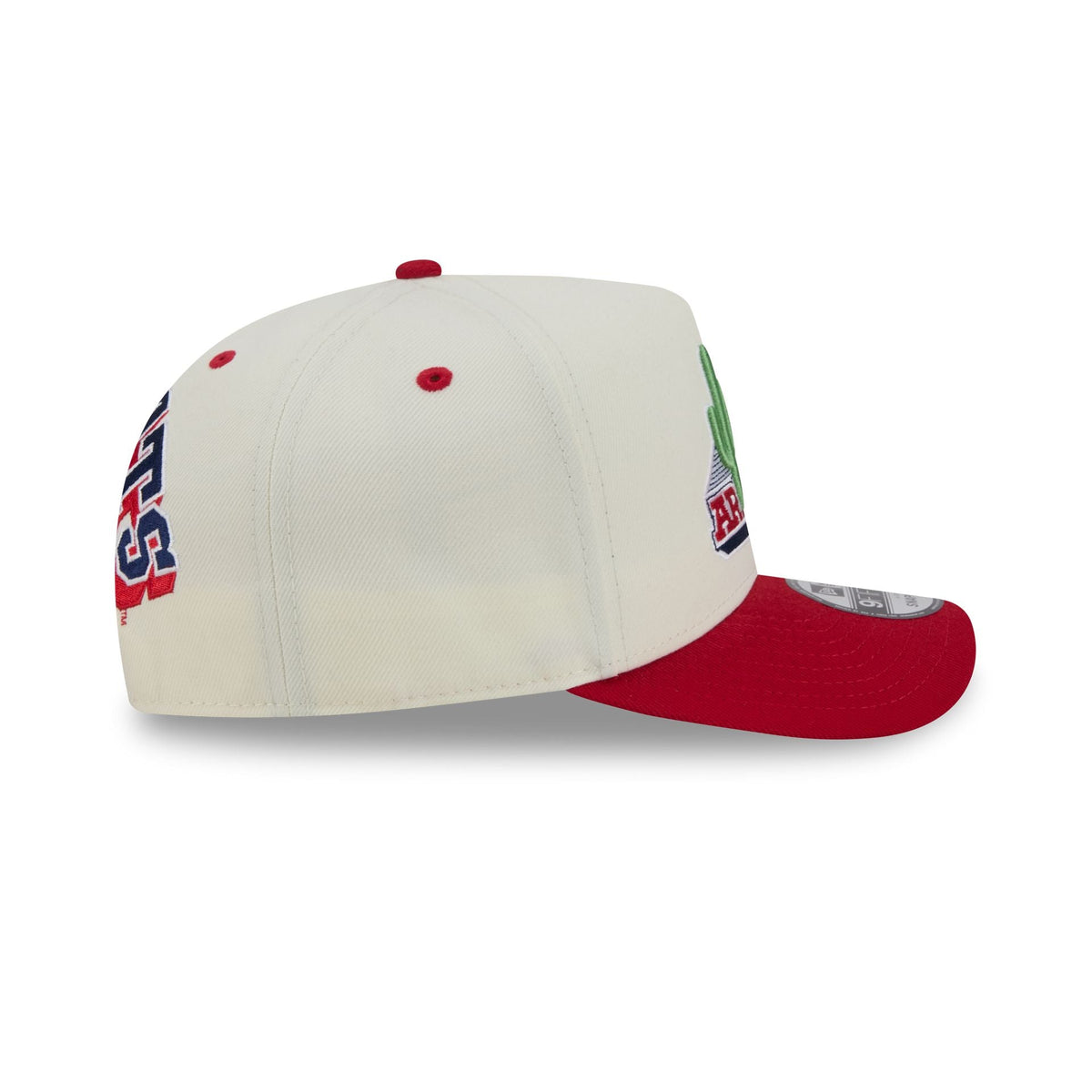 Arizona Wildcats Statement Back Chrome White 9FIFTY A-Frame Snapback Hat