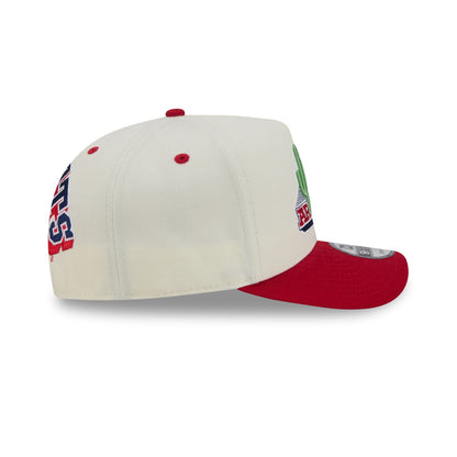Arizona Wildcats Statement Back Chrome White 9FIFTY A-Frame Snapback Hat