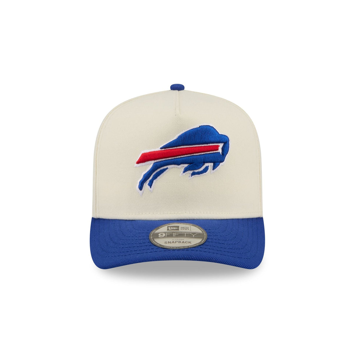 Buffalo Bills Statement Back Chrome White 9FIFTY A-Frame Snapback Hat