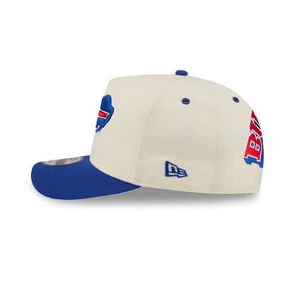 Buffalo Bills Statement Back Chrome White 9FIFTY A-Frame Snapback Hat