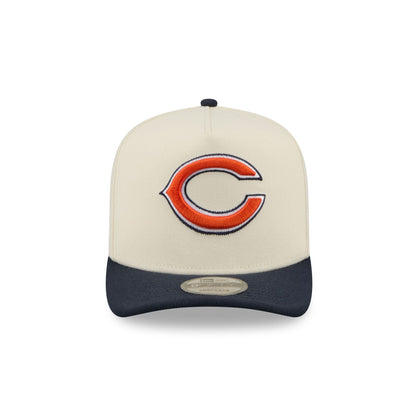 Chicago Bears Statement Back Chrome White 9FIFTY A-Frame Snapback Hat