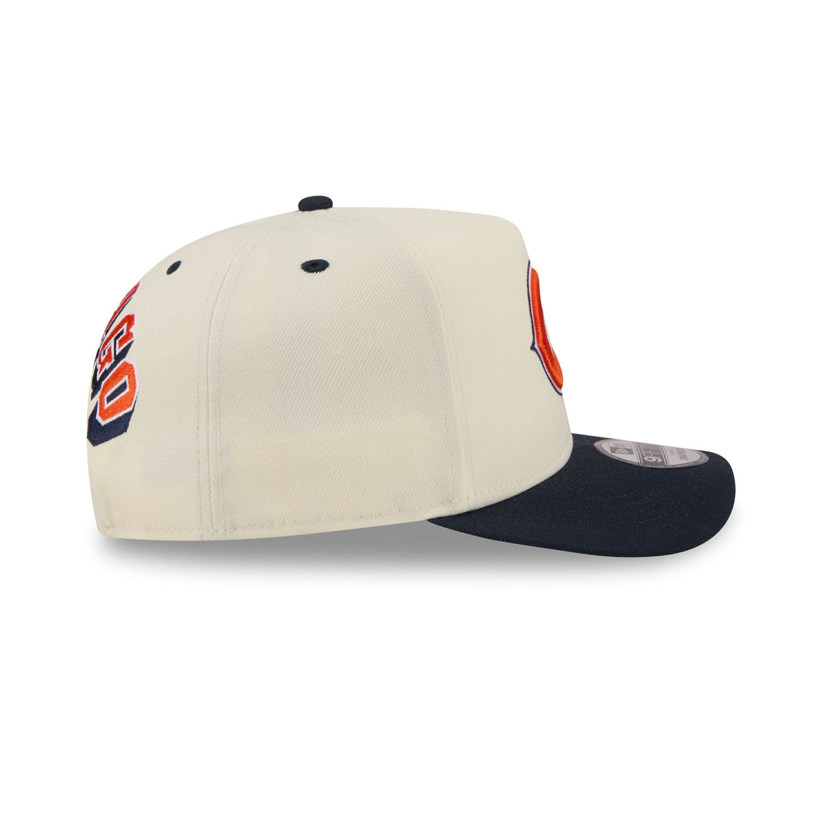 Chicago Bears Statement Back Chrome White 9FIFTY A-Frame Snapback Hat