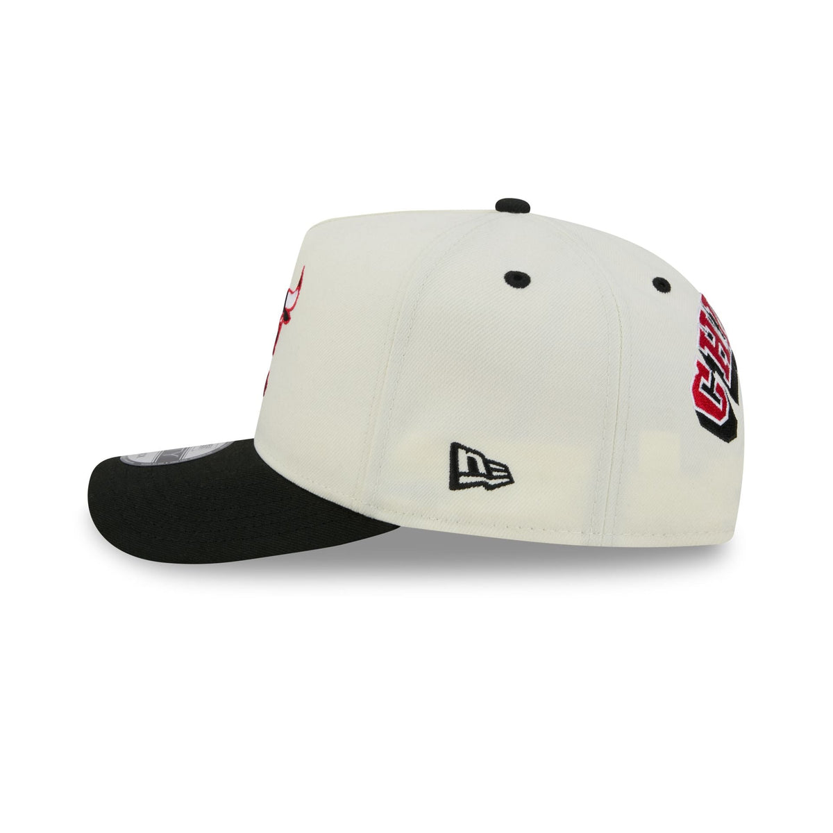 Chicago Bulls Statement Back Chrome White 9FIFTY A-Frame Snapback Hat