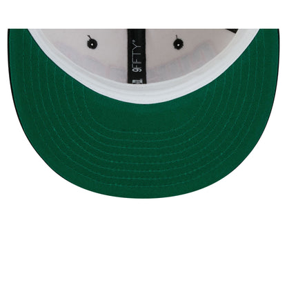 Chicago Bulls Classic Stacked Chrome 9FIFTY Snapback Hat