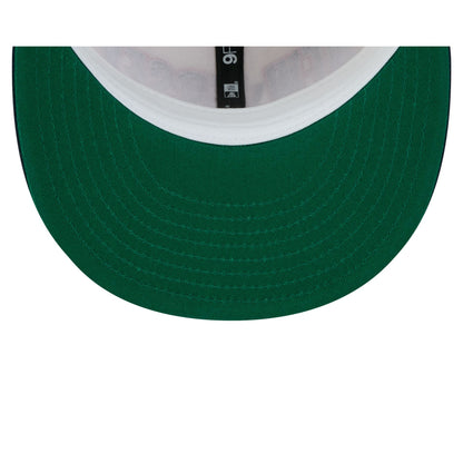 New Jersey Nets Classic Stacked Chrome 9FIFTY Snapback Hat