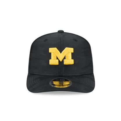 Michigan Wolverines Black Camo Performance 9SEVENTY Stretch-Snap Hat