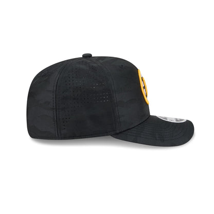 Boston Bruins Black Camo Performance 9SEVENTY Stretch-Snap Hat