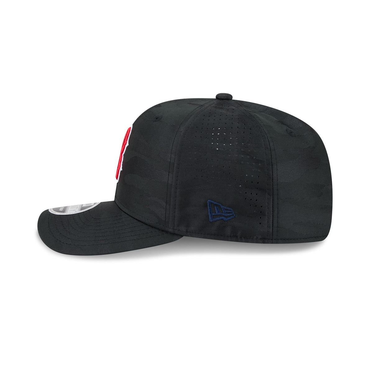 Boston Red Sox Black Camo Performance 9SEVENTY Stretch-Snap Hat