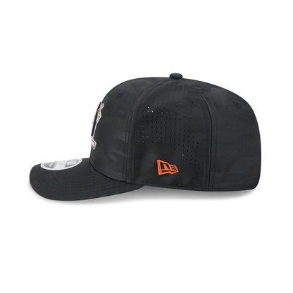 Anaheim Ducks Black Camo Performance 9SEVENTY Stretch-Snap Hat