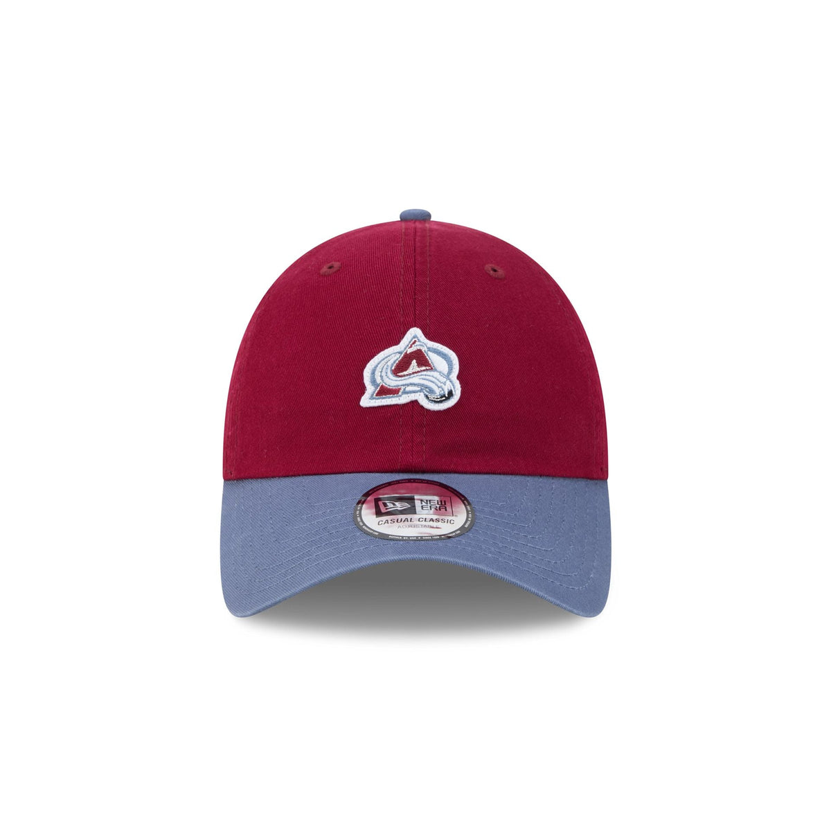 Colorado Avalanche Mini Logo Two Tone Casual Classic Adjustable Hat