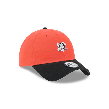 Anaheim Ducks Mini Logo Two Tone Casual Classic Adjustable Hat