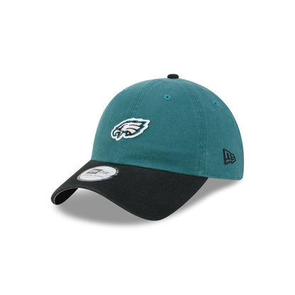 Philadelphia Eagles Mini Logo Two Tone Casual Classic Adjustable Hat