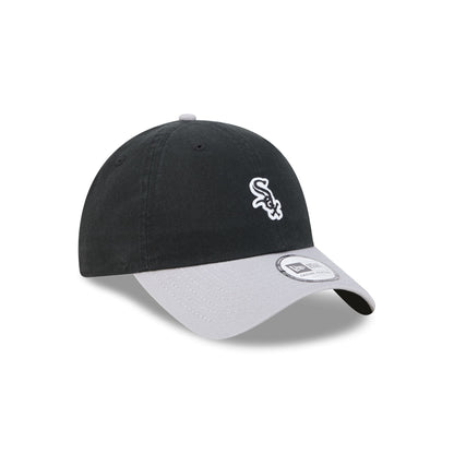 Chicago White Sox Mini Logo Two Tone Casual Classic Adjustable Hat