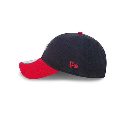 Atlanta Braves Mini Logo Two Tone Casual Classic Adjustable Hat