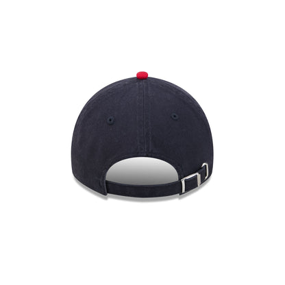Atlanta Braves Mini Logo Two Tone Casual Classic Adjustable Hat