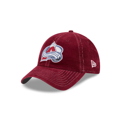 Colorado Avalanche Washed Corduroy Casual Classic Adjustable Hat