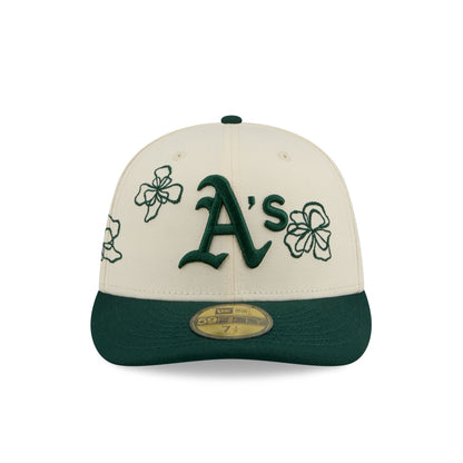 Athletics Floral Outline 59FIFTY Fitted Hat