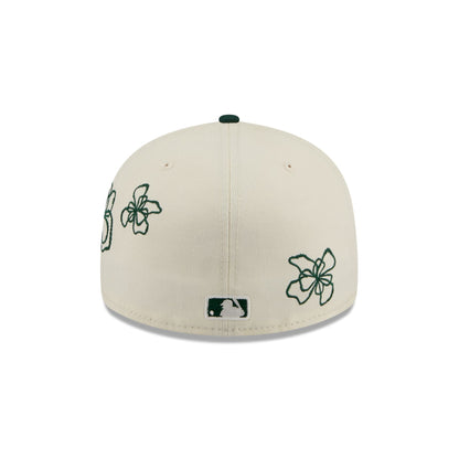 Athletics Floral Outline 59FIFTY Fitted Hat