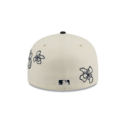 Boston Red Sox Floral Outline 59FIFTY Fitted Hat
