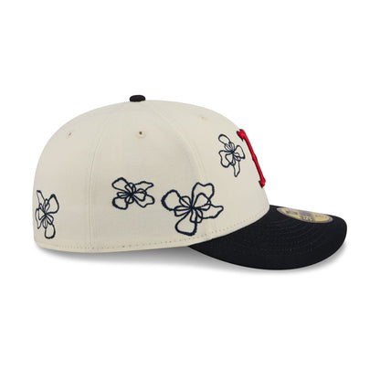 Boston Red Sox Floral Outline 59FIFTY Fitted Hat